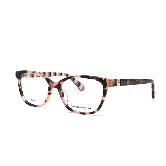 NEW KATE SPADE EMILYN HT8 PINK HAVANA AUTHENTIC EYEGLASSES FRAME - Picture 2 of 12